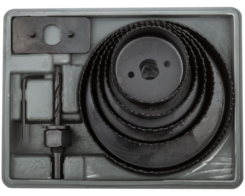 Пилы круговые набор 5 шт 64-76-89-102-127 мм в чемоданчике