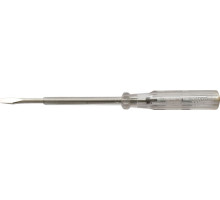 Отвертка индикаторная, белая ручка 100 - 500 В, 190 мм