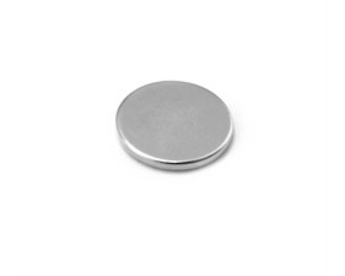 Неодимовый магнит диск 14х1.5 мм сила сцепления 1,33 кг