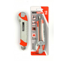 Нож технический 18 мм Оптима винт. фиксатор