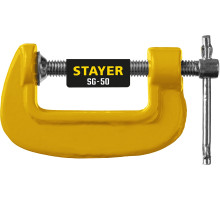 Струбцина G-образная, 50 мм STAYER