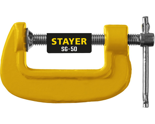 Струбцина G-образная, 50 мм STAYER Струбцина G-образная, 50 мм STAYER