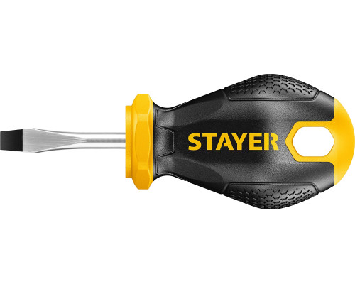 Отвертка SL 5х38 мм шлиц плоский Stayer Hercules Отвертка SL 5х38 мм шлиц плоский Stayer Hercules