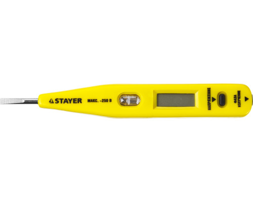 Тестер напряжения 12 - 220 В STAYER MAXElectro Тестер напряжения 12 - 220 В STAYER MAXElectro