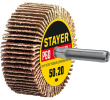 Круг лепестковый 50x20 мм, P60 на шпильке Stayer
