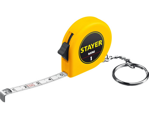 Рулетка-брелок 1м 6 мм Stayer Рулетка-брелок 1м 6 мм Stayer