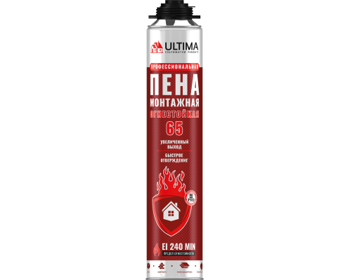 Пена Огнестойкая ULTIMA PRO 65, 850 мл Пена Огнестойкая ULTIMA PRO 65, 850 мл