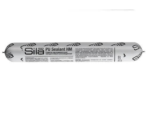 Герметик полиуретановый черный SILA PRO PU Sealant HM 600 BLACK высокомод., RAL 9005, 600 мл