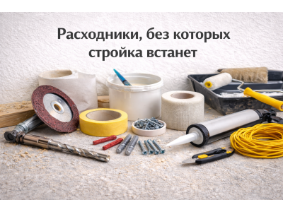 Расходники, без которых стройка встанет