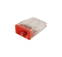 Клемма с пастой 2273-232 2-х пров.(1,0-2,5кв.мм), 380В, 24А, IP30 (5шт)