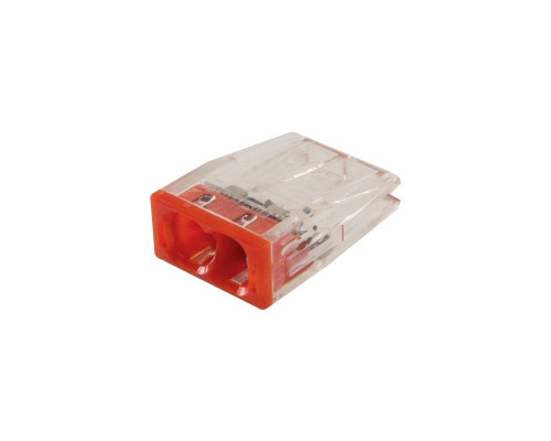 Клемма с пастой 2273-232 2-х пров.(1,0-2,5кв.мм), 380В, 24А, IP30 (5шт)