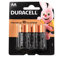 Батарейка АА (LR6) щелочная DURACELL